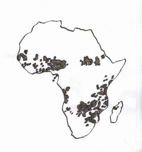 baobab distribution map